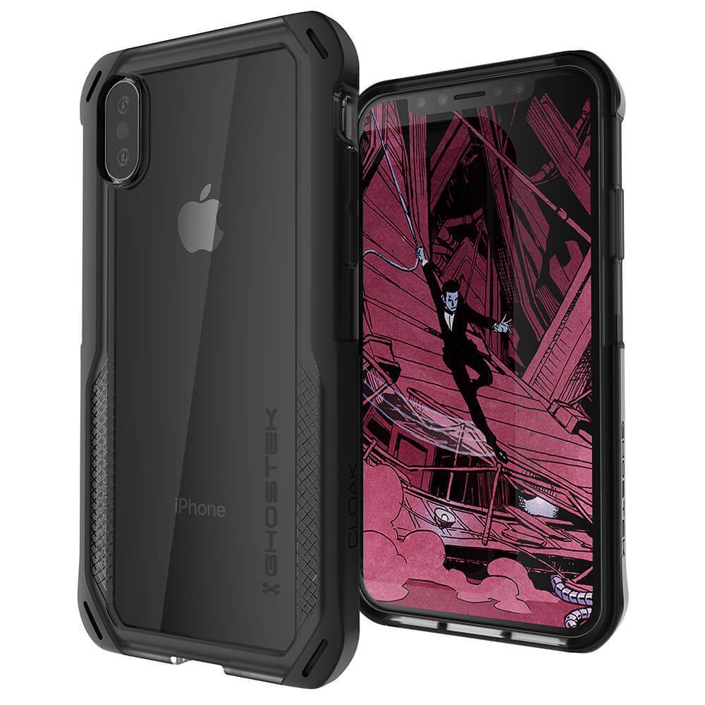 iPhone Xs Max Case, Ghostek Cloak 4 Series for iPhone Xs Max / iPhone Pro Case | BLACK - PunkCase NZ