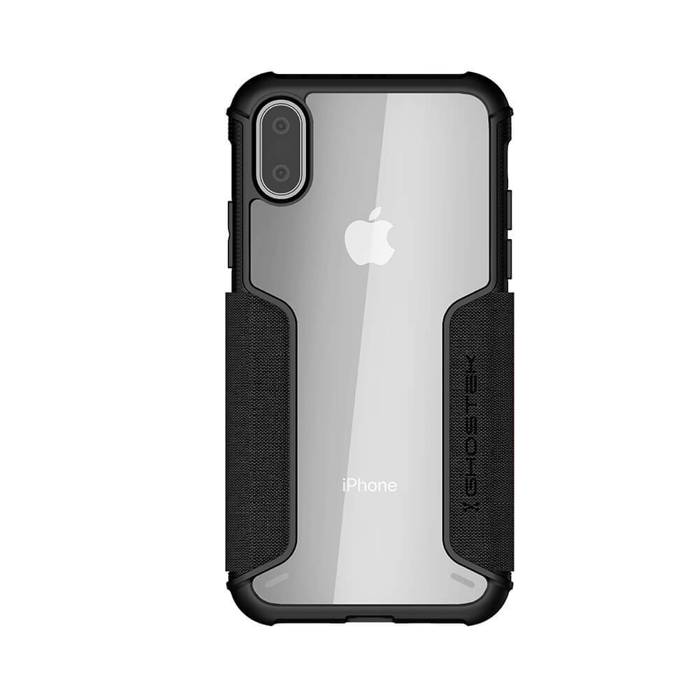 iPhone Xs Case, Ghostek Exec 3 Series for iPhone Xs / iPhone Pro Protective Wallet Case [BLACK] - PunkCase NZ