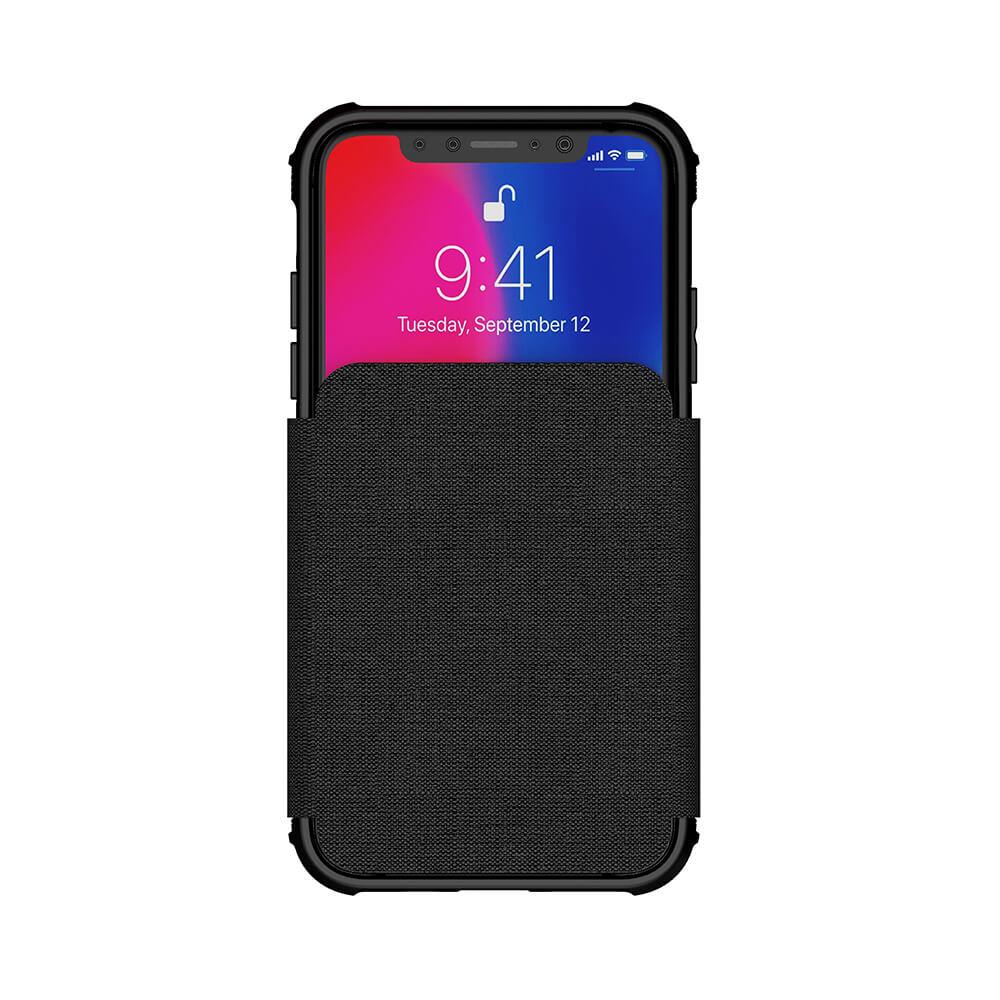 iPhone Xs Case, Ghostek Exec 3 Series for iPhone Xs / iPhone Pro Protective Wallet Case [BLACK] - PunkCase NZ