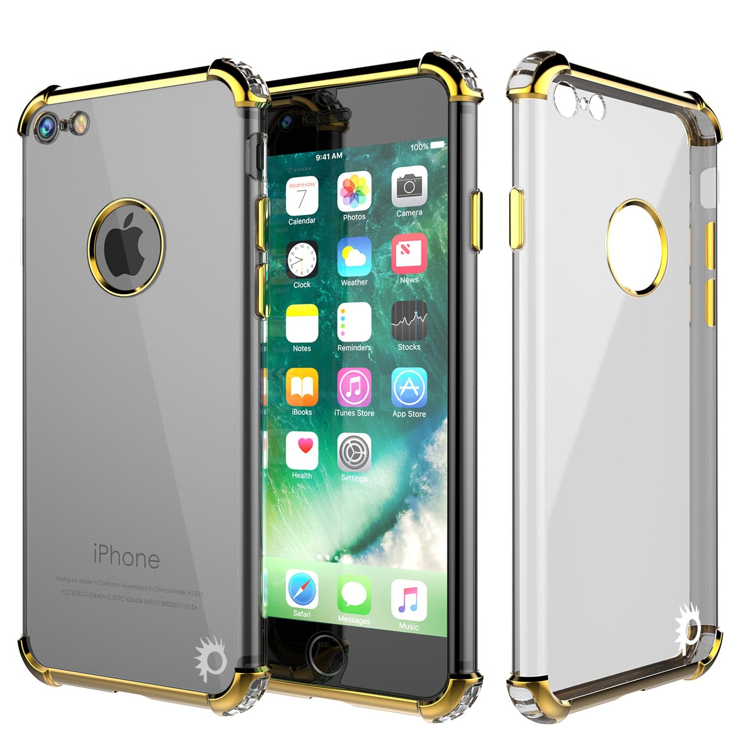iPhone 8 Case, Punkcase [BLAZE SERIES] Protective Cover W/ PunkShield Screen Protector [Shockproof] [Slim Fit] for Apple iPhone [Silver] - PunkCase NZ