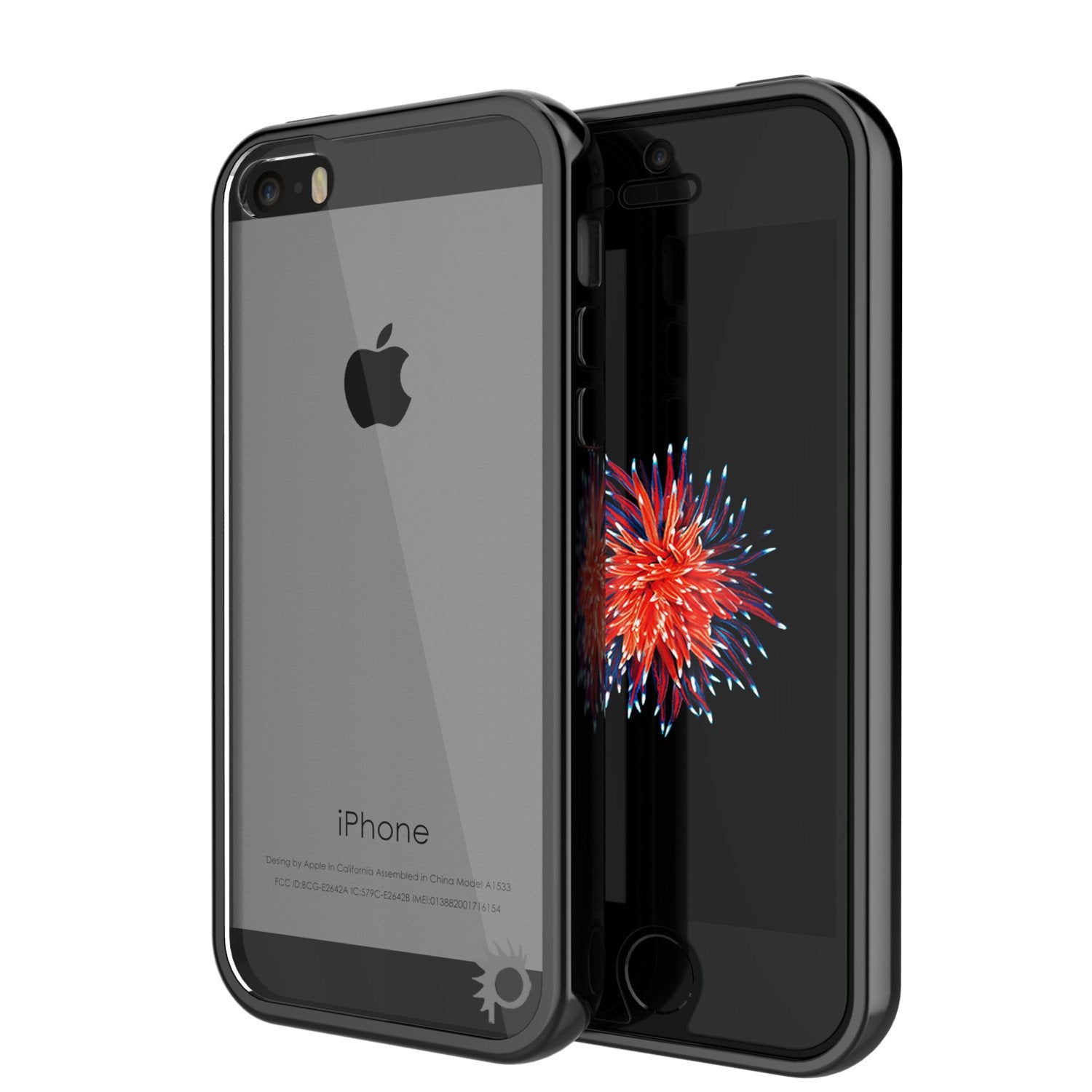 iPhone SE/5S/5 Case Punkcase® LUCID 2.0 Black Series w/ PUNK SHIELD Screen Protector | Ultra Fit - PunkCase NZ