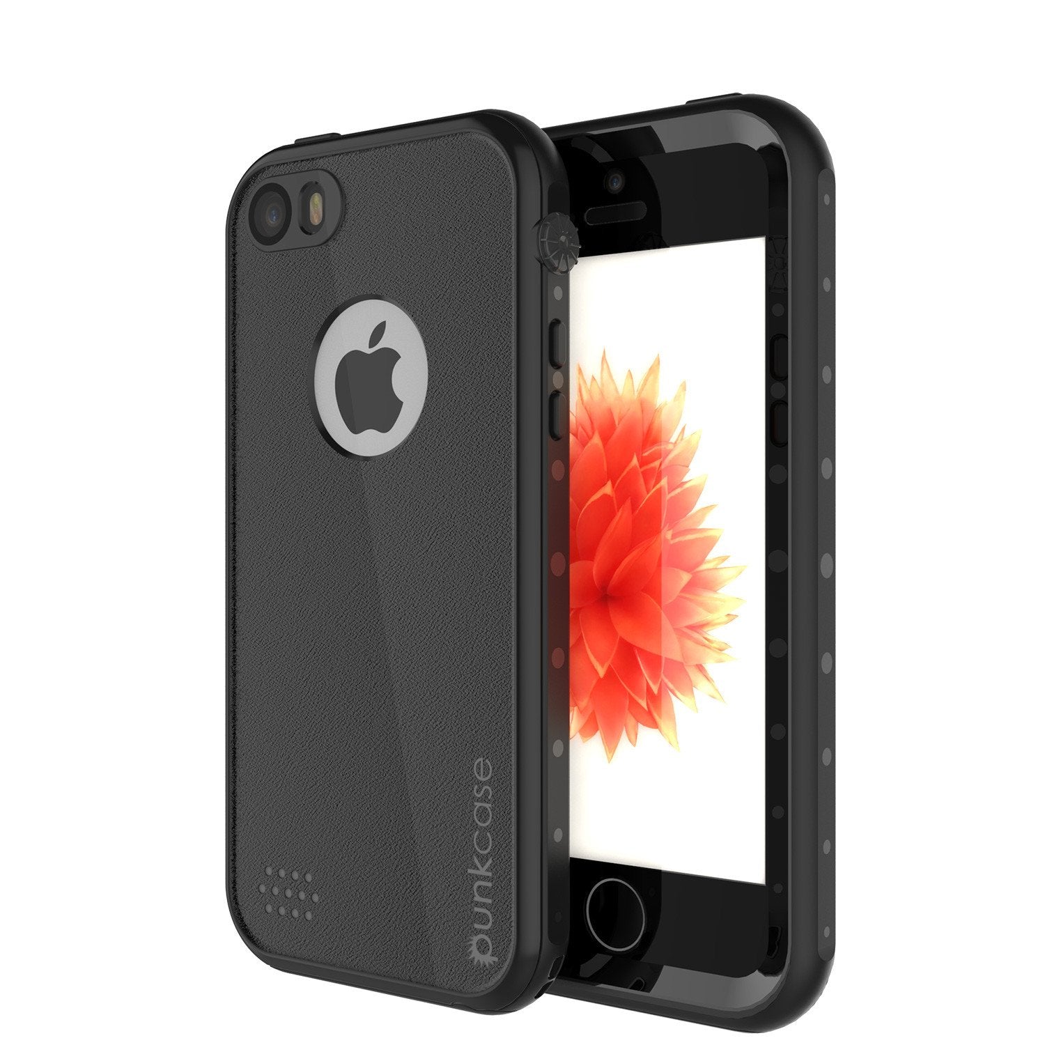 iPhone SE/5S/5 Waterproof Case, PunkCase StudStar Black, Shock/Dirt/Snow Proof | Lifetime Warranty - PunkCase NZ