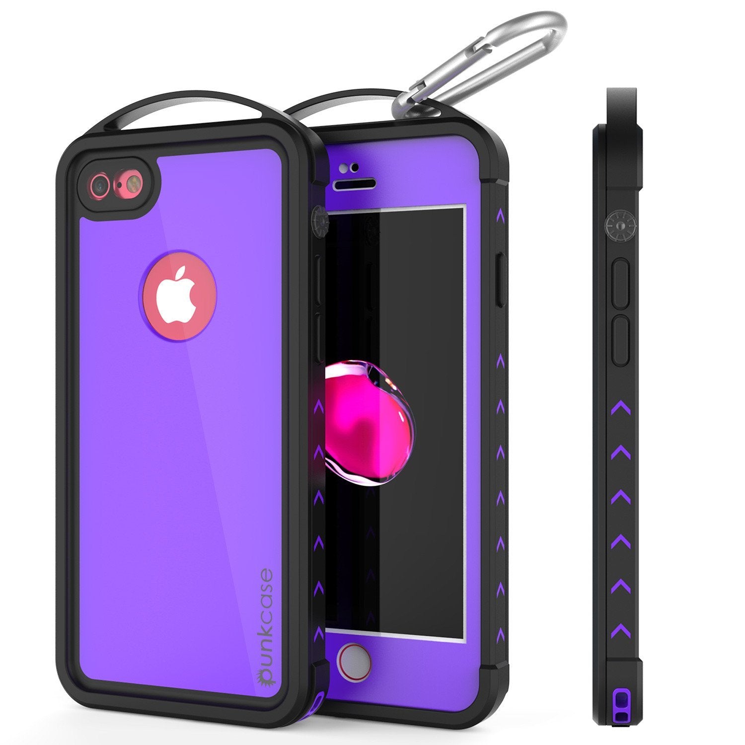 iPhone 8 Waterproof Case, Punkcase ALPINE Series, Purple | Heavy Duty Armor Cover - PunkCase NZ