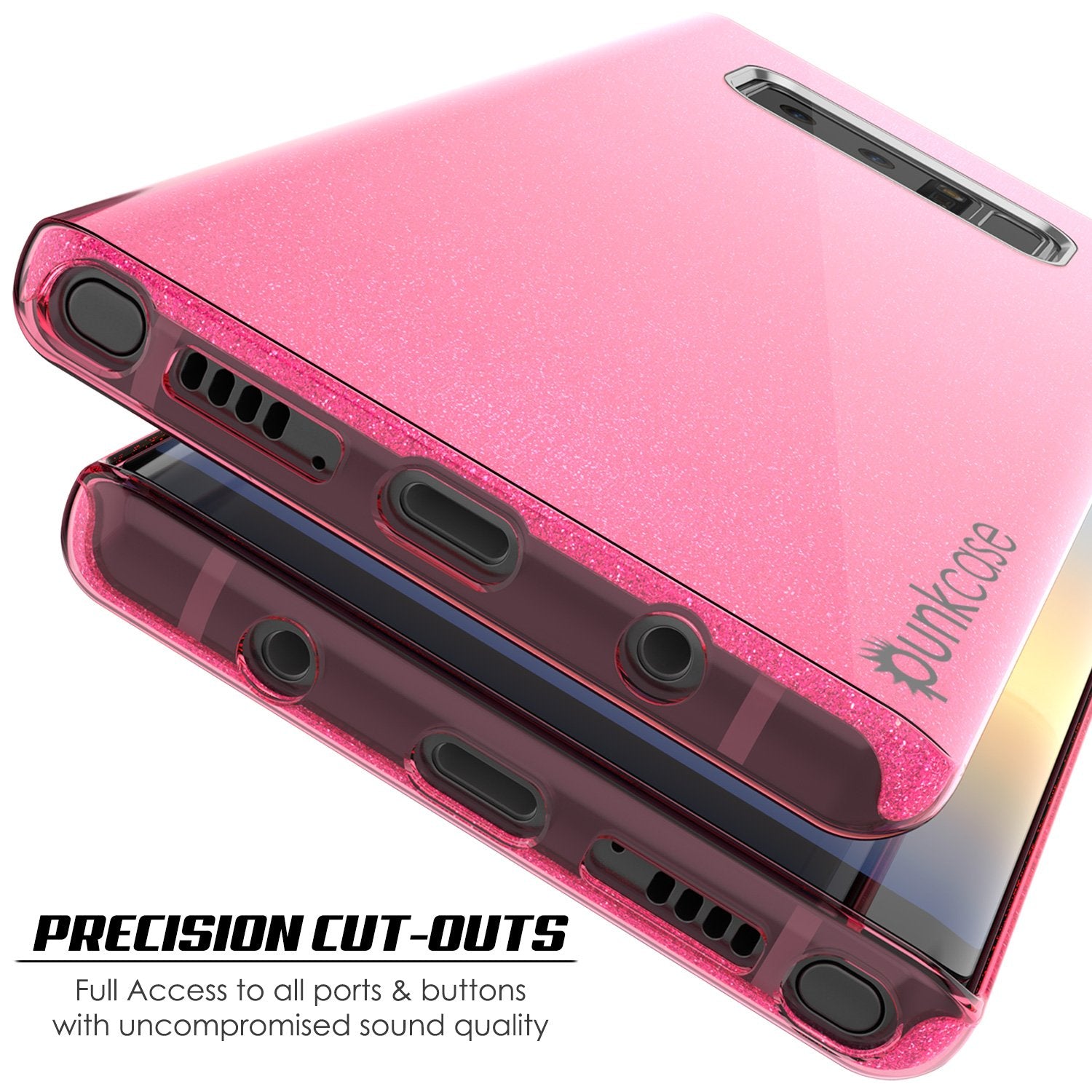 Galaxy Note 8 Case, Punkcase Galactic 2.0 Series Ultra Slim Protective Armor [Pink] - PunkCase NZ