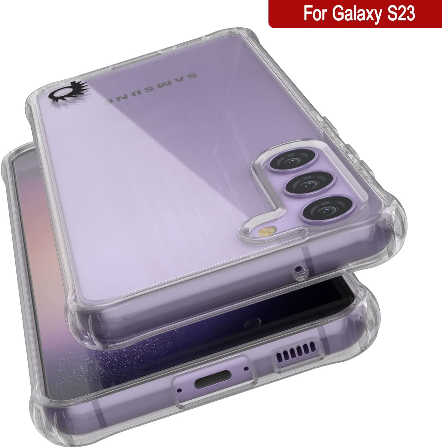 Galaxy S24 Case [Clear Acrylic Series] [Non-Slip] For Galaxy S24 [Green]