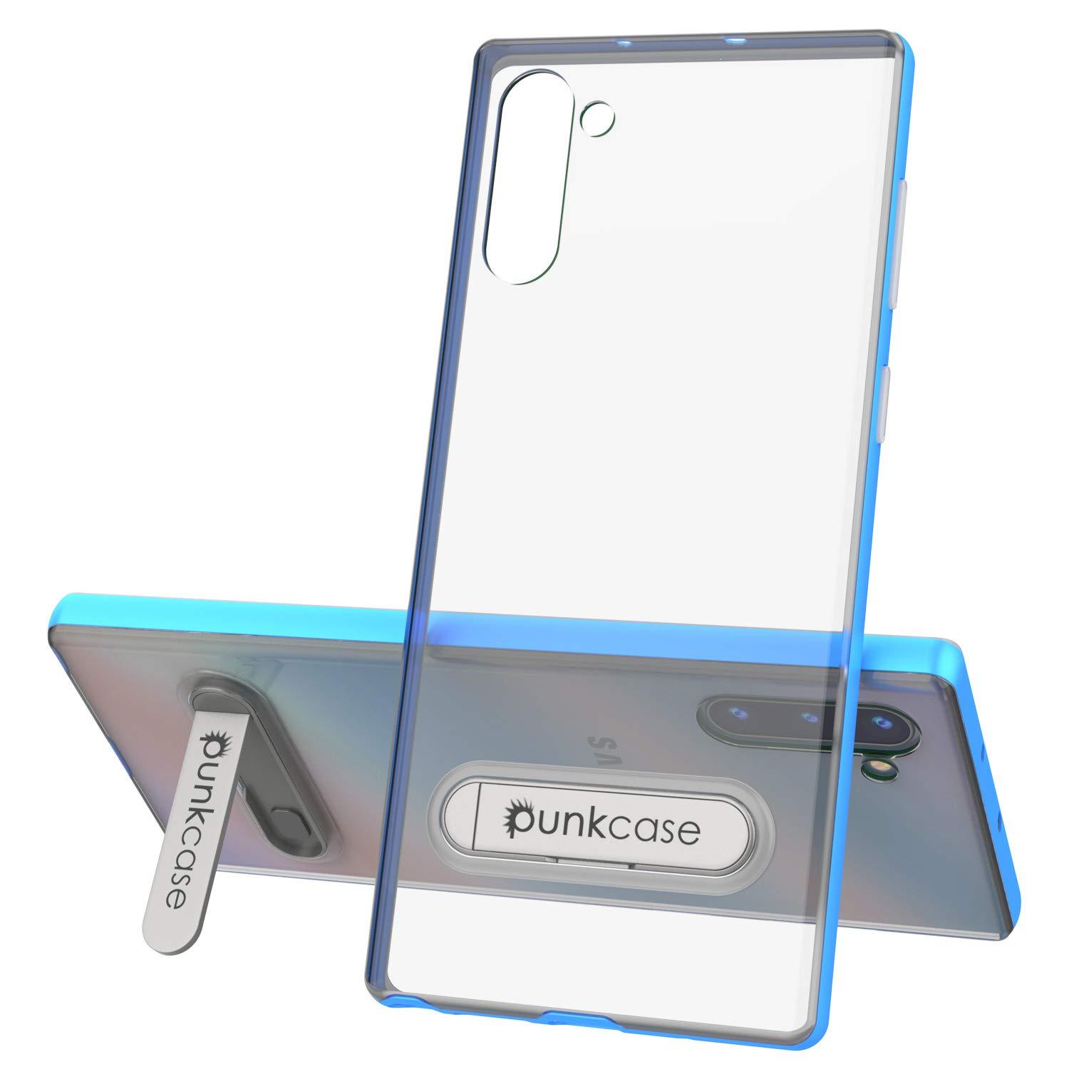 Galaxy Note 10 Lucid 3.0 PunkCase Armor Cover w/Integrated Kickstand and Screen Protector [Blue]