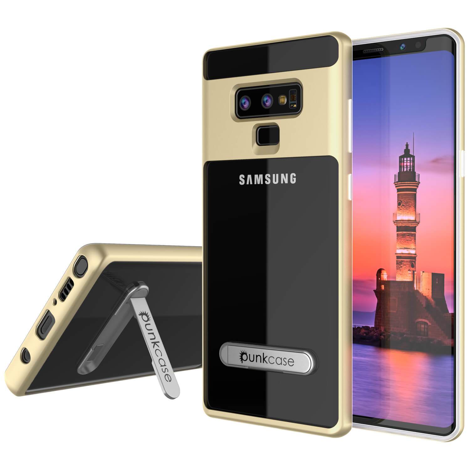 Galaxy Note 9 Lucid 3.0 PunkCase Armor Cover w/Integrated Kickstand and Screen Protector [Gold] - PunkCase NZ