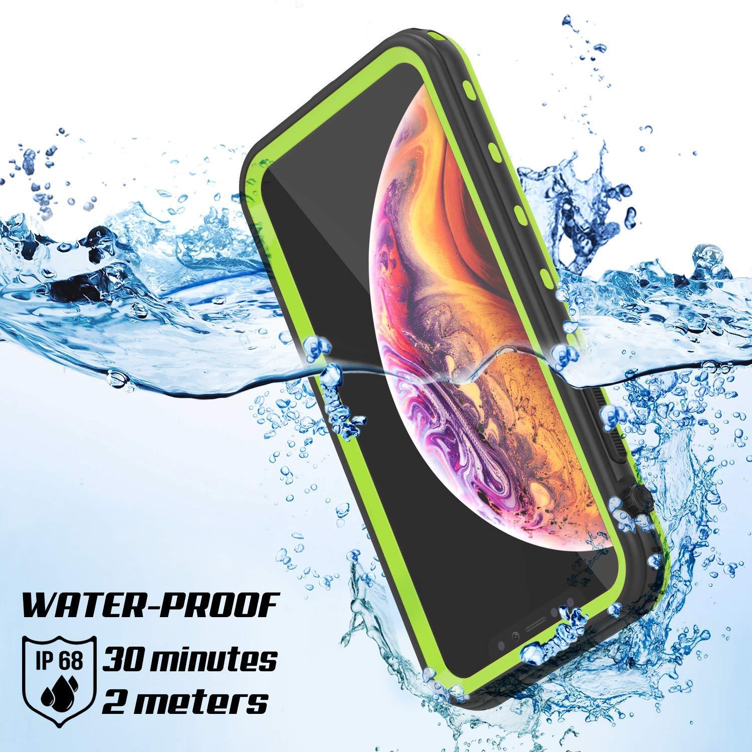 iPhone XR Waterproof Case, Punkcase [KickStud Series] Armor Cover [Green] - PunkCase NZ