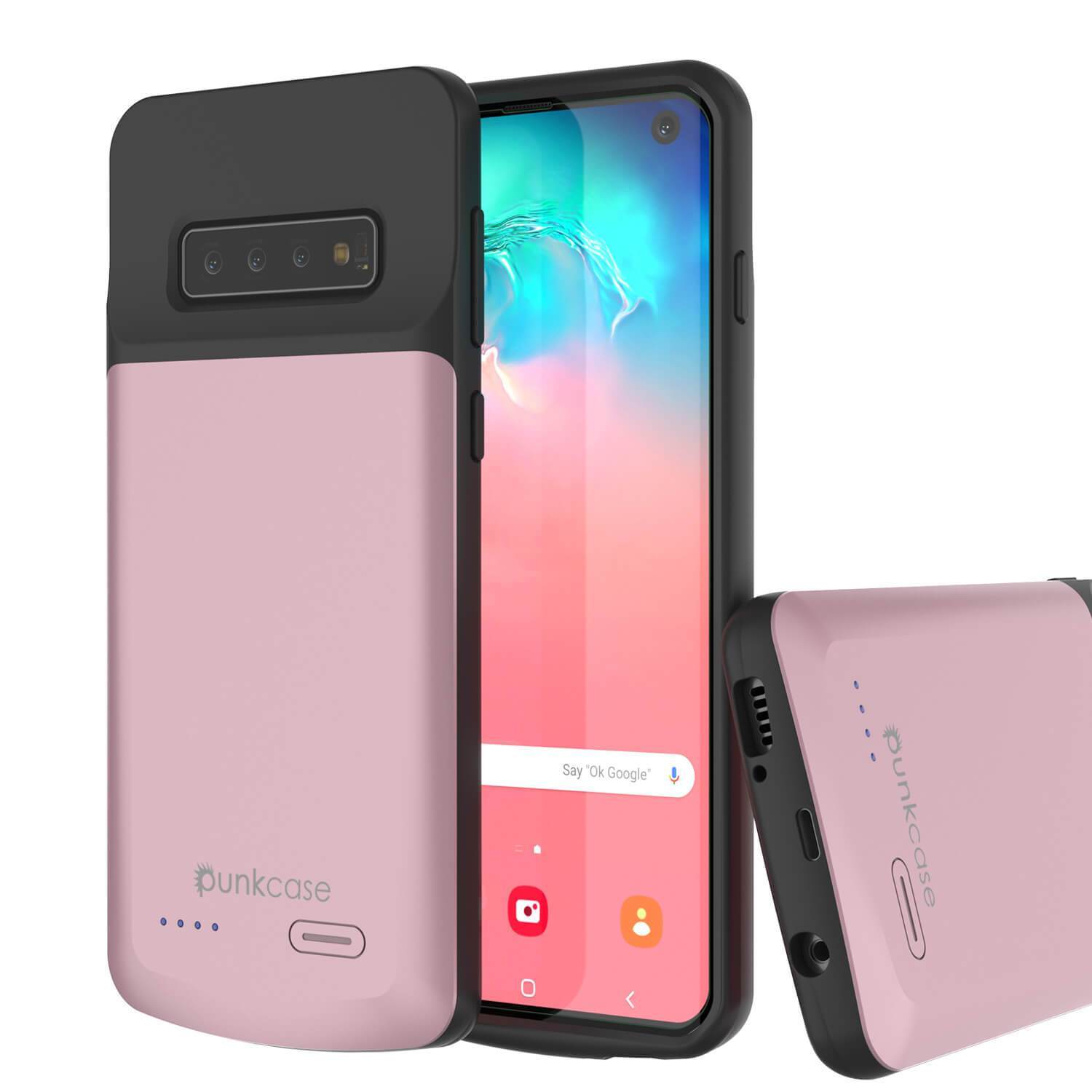PunkJuice S10 Battery Case Rose - Fast Charging Power Juice Bank with 4700mAh