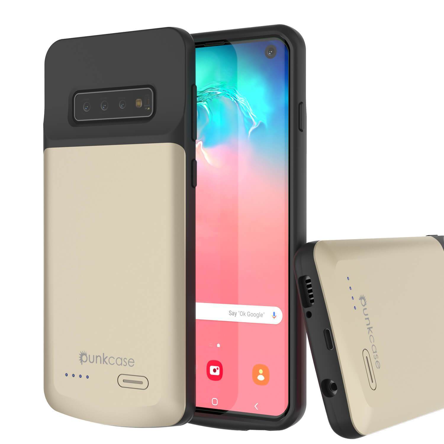 PunkJuice S10 Battery Case Gold - Fast Charging Power Juice Bank with 4700mAh