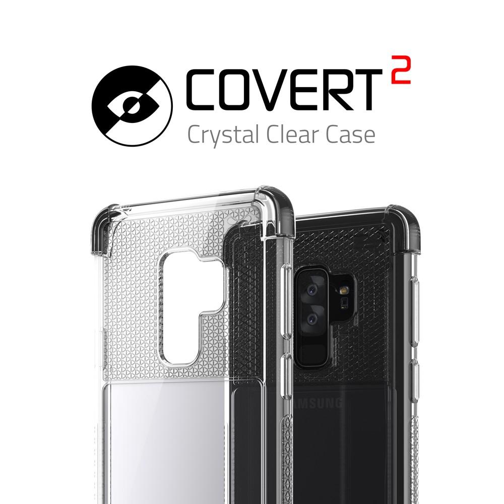 Galaxy S9+ Plus Case | Covert 2 Series | [Black] - PunkCase NZ