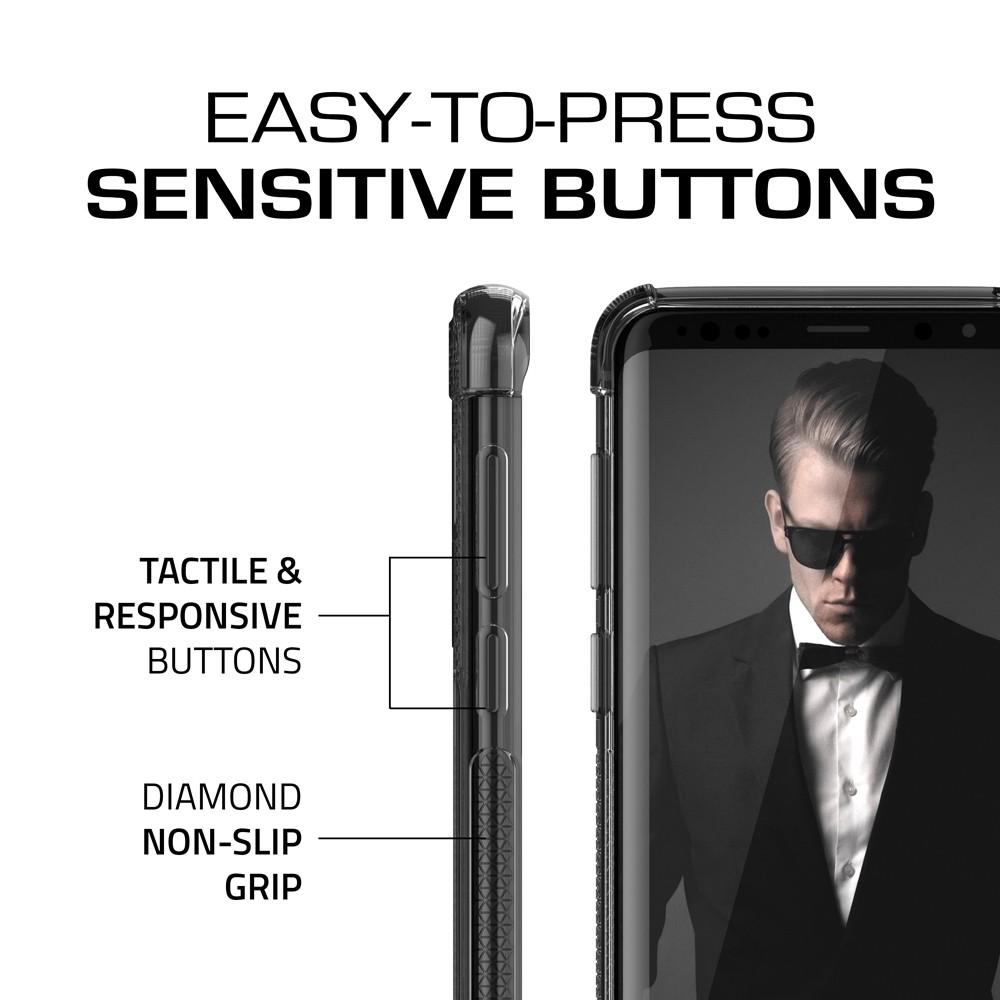 Galaxy S9+ Plus Case | Covert 2 Series | [Black] - PunkCase NZ