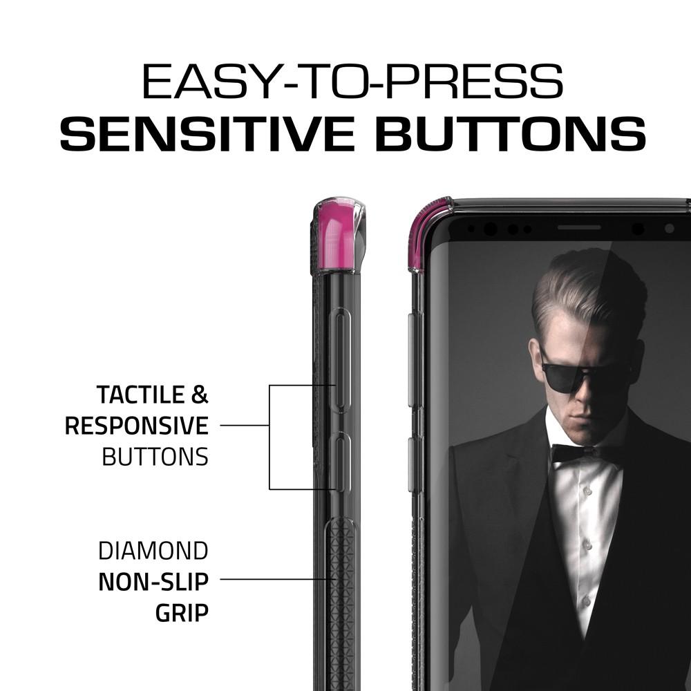 Galaxy S9+ Plus Case | Covert 2 Series | [Pink] - PunkCase NZ