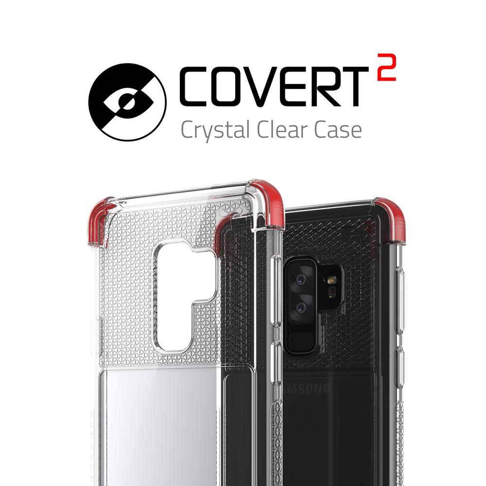 Galaxy S9+ Plus Case | Covert 2 Series | [Red] - PunkCase NZ