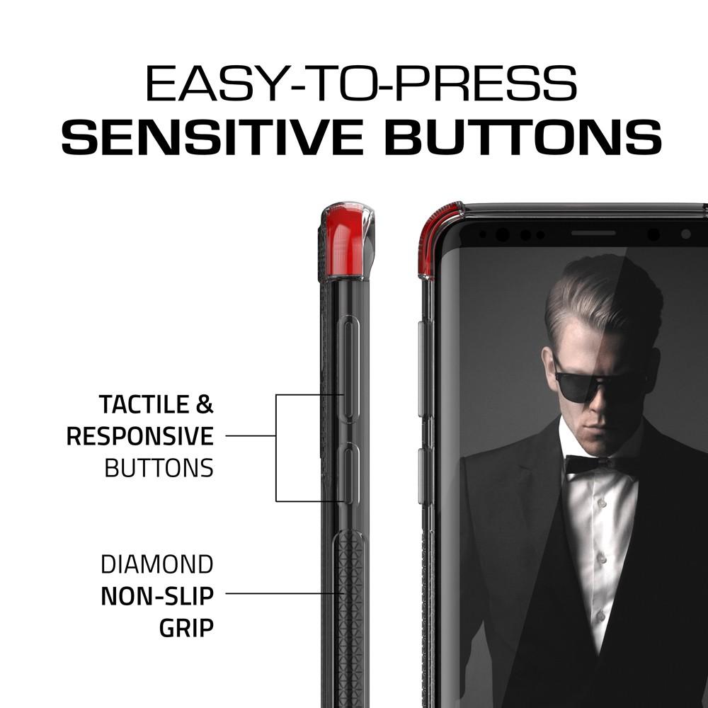 Galaxy S9+ Plus Case | Covert 2 Series | [Red] - PunkCase NZ