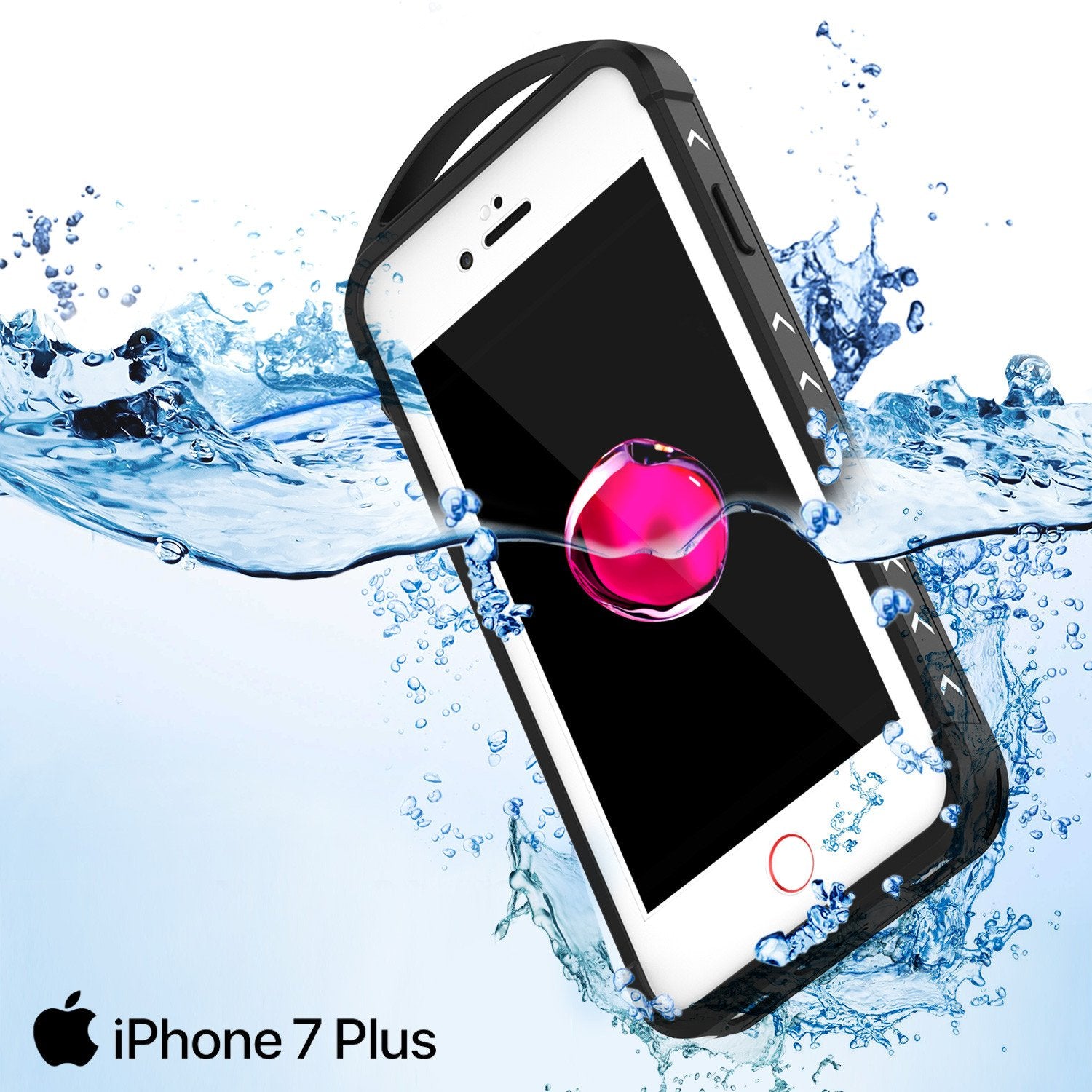 iPhone 7+ Plus Waterproof Case, Punkcase ALPINE Series, White | Heavy Duty Armor Cover - PunkCase NZ