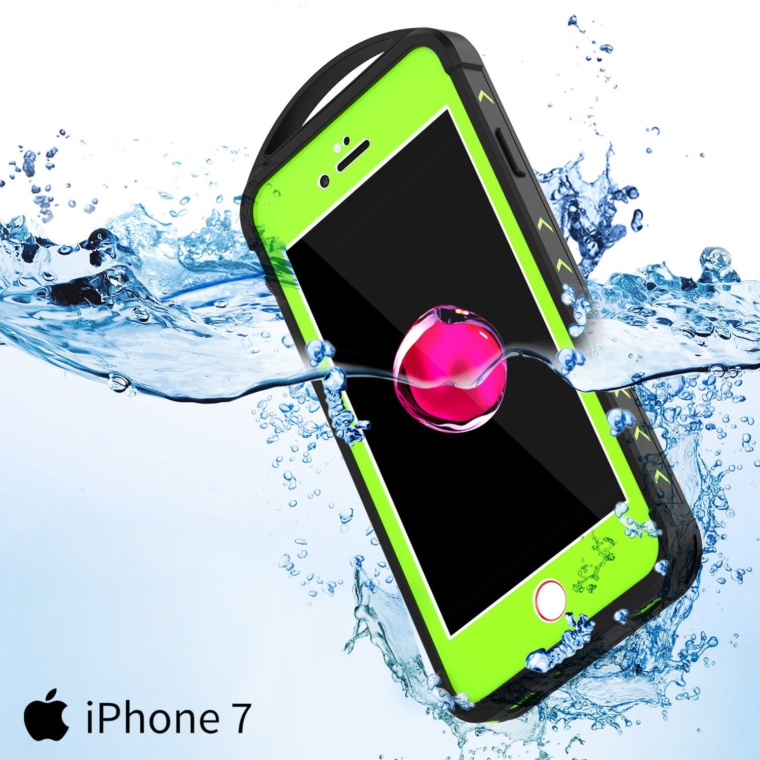 iPhone 7 Waterproof Case, Punkcase ALPINE Series, Light Green | Heavy Duty Armor Cover - PunkCase NZ