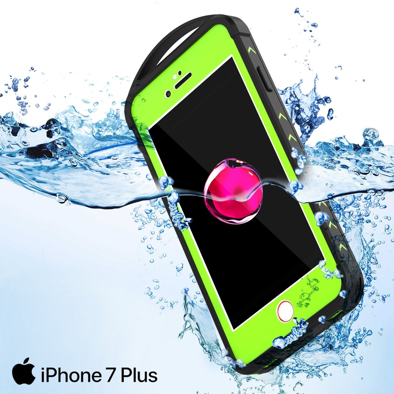iPhone 8+ Plus Waterproof Case, Punkcase ALPINE Series, Light Green | Heavy Duty Armor Cover - PunkCase NZ