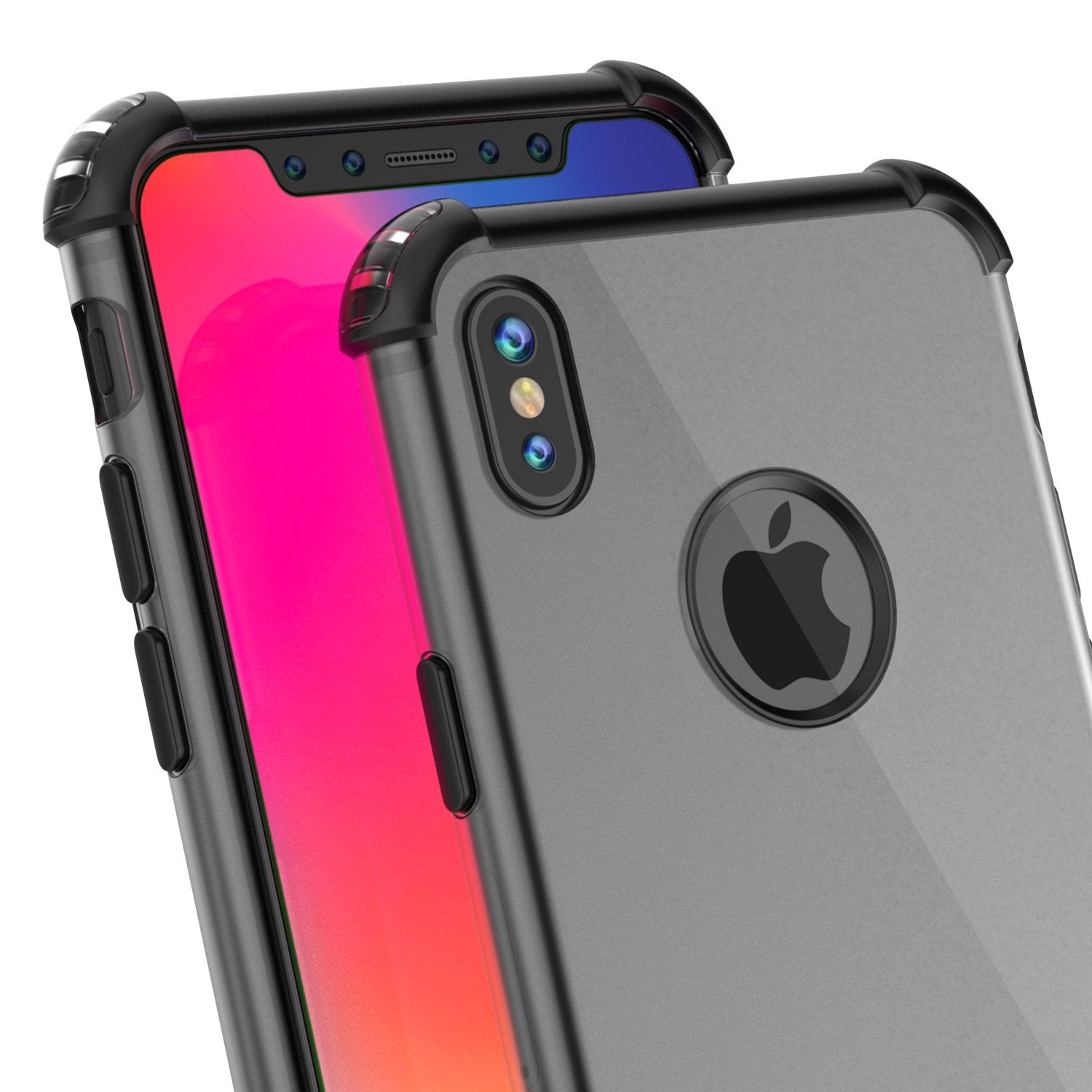 iPhone X Case, Punkcase [BLAZE SERIES] Protective Cover W/ PunkShield Screen Protector [Shockproof] [Slim Fit] for Apple iPhone 10 [Black] - PunkCase NZ