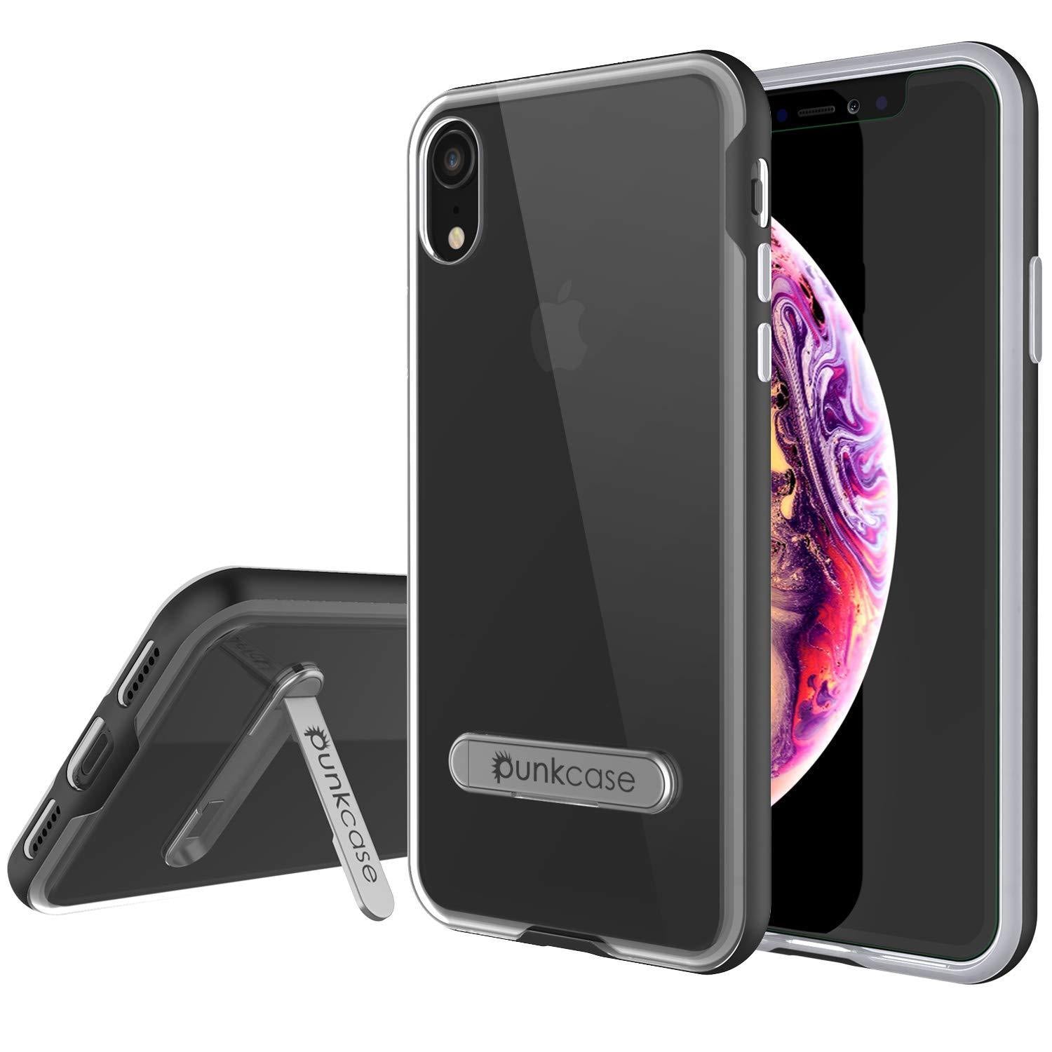 iPhone 11 Pro Max Case, PUNKcase [LUCID 3.0 Series] [Slim Fit] Armor Cover w/ Integrated Screen Protector [Black]