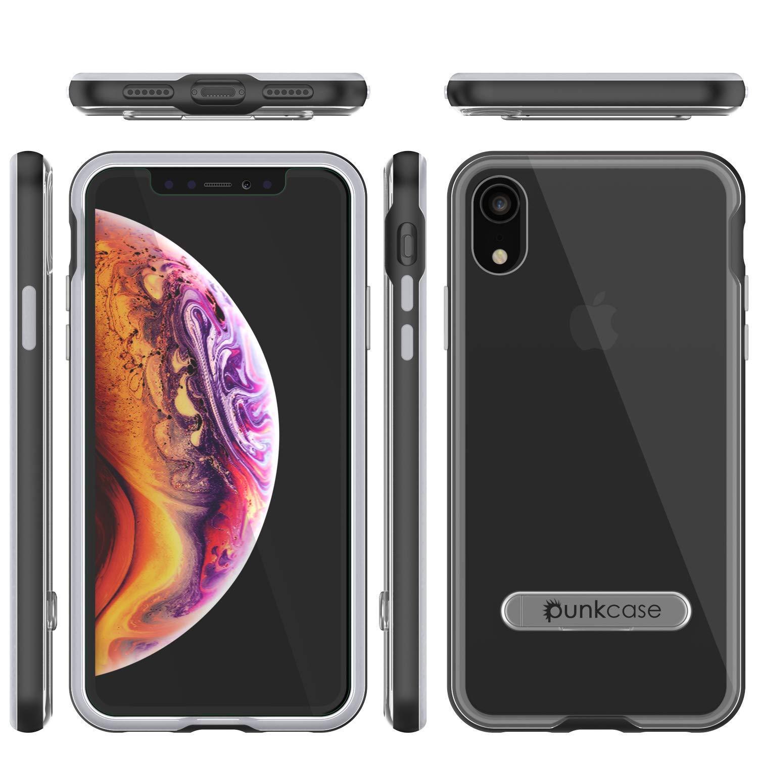 iPhone 11 Case, PUNKcase [LUCID 3.0 Series] [Slim Fit] Armor Cover w/ Integrated Screen Protector [Black]