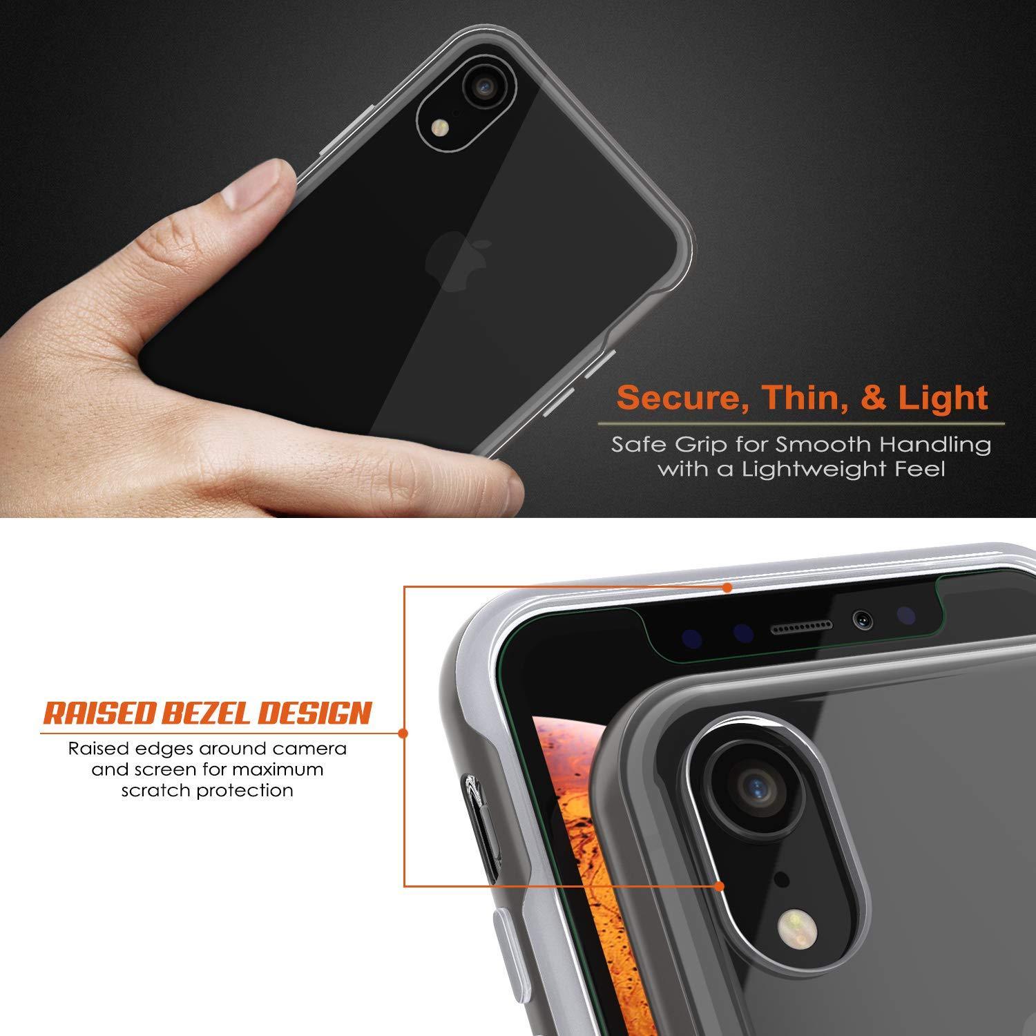 iPhone 11 Case, PUNKcase [LUCID 3.0 Series] [Slim Fit] Armor Cover w/ Integrated Screen Protector [Grey]