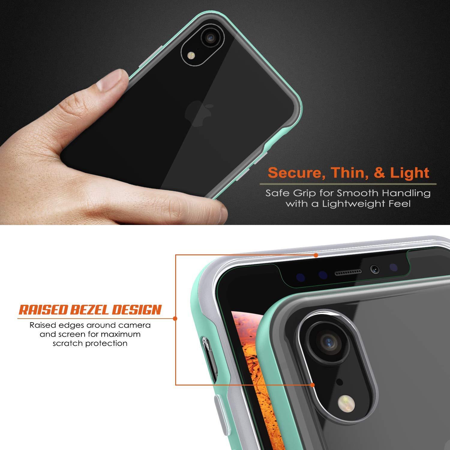 iPhone 11 Pro Max Case, PUNKcase [LUCID 3.0 Series] [Slim Fit] Armor Cover w/ Integrated Screen Protector [Teal]