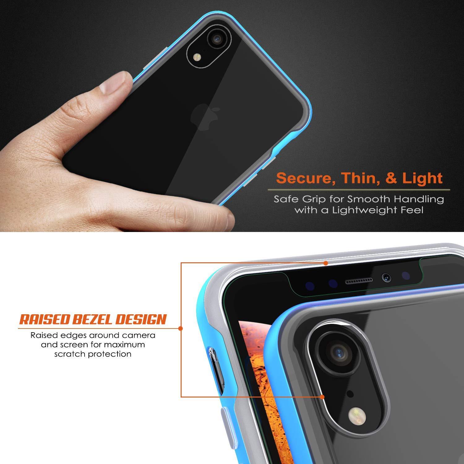 iPhone 11 Pro Max Case, PUNKcase [LUCID 3.0 Series] [Slim Fit] Armor Cover w/ Integrated Screen Protector [Blue]