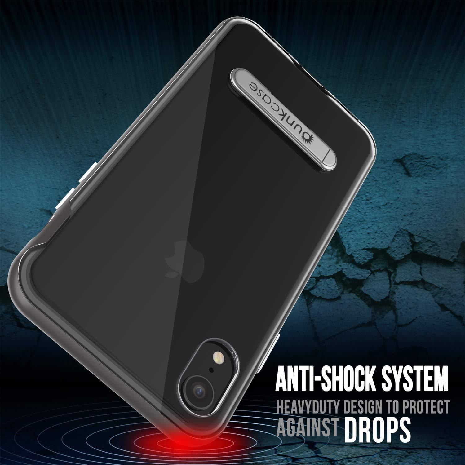 iPhone 11 Case, PUNKcase [LUCID 3.0 Series] [Slim Fit] Armor Cover w/ Integrated Screen Protector [Grey]